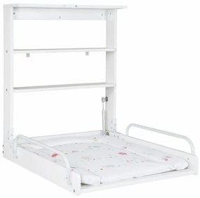 Бяла висяща маса за преповиване Vogeltanz – Roba