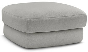 Светлосива табуретка от прежда с примки от букле Leonore – Bobochic Paris