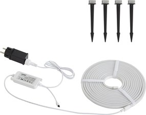 Смарт LED лента 5 метра CCT 30W 350 lm 2700 - 6500K IP44 вкл. колчета за заземяване