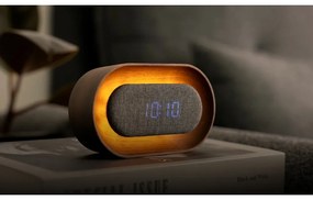 Дигитална аларма Lumos Walnut – Gingko