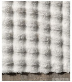 Бял килим подходящ за пране 150x230 cm Bubble White – Mila Home