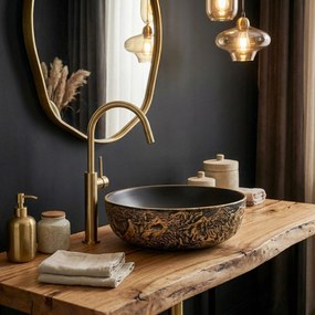 Умивалник за плот Rea Babilon Gold