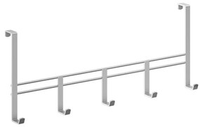 Метална закачалка за врата в сребристо 38 см - Metaltex