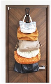 Черна закачалка за чанти с 6 куки Kanazawa Joint - YAMAZAKI