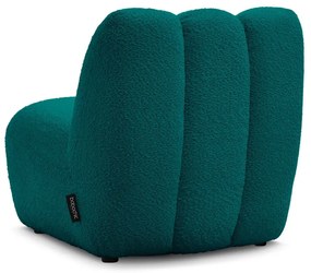 Тюркоазено кресло от прежда с примки от букле Janissaire – Bobochic Paris