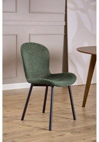 Тъмнозелен трапезен стол Esra – Actona