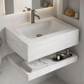 Стенна мивка с рафт Rea Apollo Muralto Roma 70