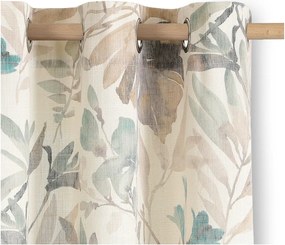 Кремаво/сиво-синьо перде 135x250 cm Celesta – Restilo