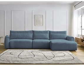 Син ъглов диван Aden – Bobochic Paris