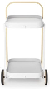 Маса за сервиране на колелца 44x53 cm Bellwood - Umbra