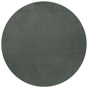 Зелен кръгъл килим подходящ за пране ø 120 cm Pouffy – Ayyildiz Carpets