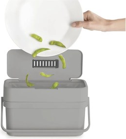 Сив контейнер за компостируеми отпадъци 4 l Duo – Joseph Joseph