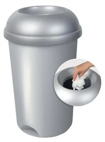 Сив пластмасов контейнер за разделно събиране на отпадъци 50 л - Addis