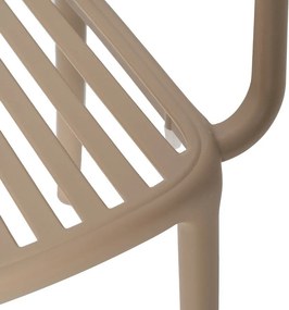 Бежов пластмасов трапезен стол Alia – Ixia