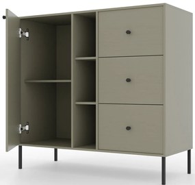 Бюфет Code 1D-3P-Prasino