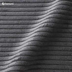 Сиво единично легло 120x200 cm тапицирано без ламелно дъно Mattis – Meise Möbel