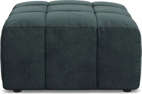 Синя кадифена табуретка Aloha – Makamii