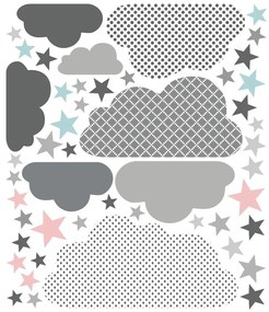 Стикер за стена Скандинавски облаци от далечния север - Ambiance