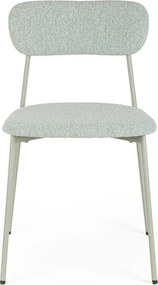 Тапициран трапезен стол в цвят мента Inka – Yes Everyday