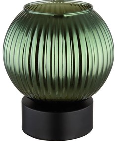 Globo 15638TG - Настолна лампа ZUMBA 1xE27/25W/230V Ø 15 см зелен