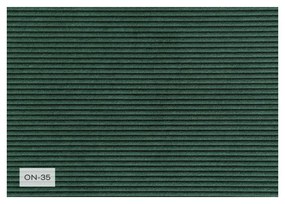 Зелен велурен разтегателен диван (променлив) Lazy Lukka - Miuform