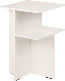 Сиво-бежово нощно шкафче с рафтове Atik – noo.ma