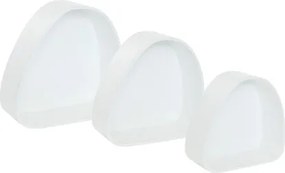 Рафт за стена atmosphera Sien, MDF, 3 бр