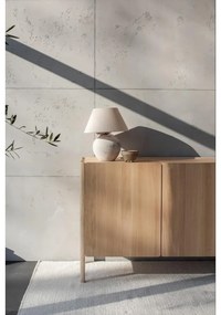 Скрин от масивен дъб в естествен цвят 220x85x42 cm Dvor – Gazzda