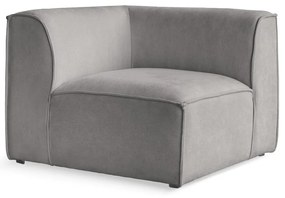 Светлосив модулен диван (променлив) Flex Felix – Miuform