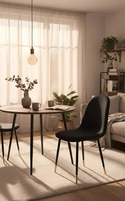 Стол Nightfall-Черен (4) парчета