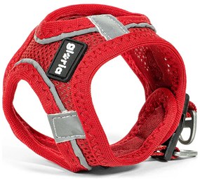 Каишка за Куче Gloria Air Mesh Trek Star Регулируем Червен Размер XXXS (18-20 cm)