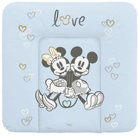 CebaBaby - Подложка за повиване триъгълна DISNEY 75x72 см синя