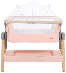 KIKKA BOO Мини кошара - кошче с дървена рамка NANNA PINK WOOD
