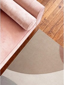 Бежов ръчно изработен вълнен килим 120x170 cm Hackney Clarissa – Ted Baker