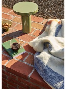 Зелена LED затъмняваща се настолна лампа с метален абажур (височина 28 cm) BringMe – Hübsch