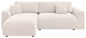 Бял разтегателен ъглов диван (променлив) Lorine – Ropez