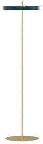 Тъмнозелена LED затъмняваща се подова лампа с метален абажур (височина 151 cm) Asteria Floor – UMAGE