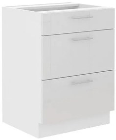 Подов шкаф Lyona 60 D 3S BB-Leuko