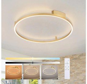 Brilagi - LED димируемо осветително тяло PORTOFINO LED/60W/230V Ø 80 см златисто + ДУ