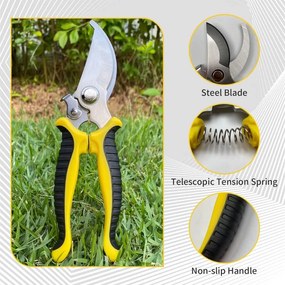 Градински ножици за рязане на растения