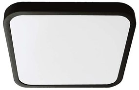 LED Плафон за баня LED/18W/230V 6500K IP44 25x25 см черен