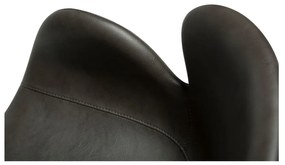 Сив тапициран трапезен стол с подлакътници Gaia – DAN-FORM Denmark