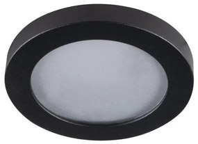 Kanlux 33122 - Лампа за вграждане в баня FLINI 10W IP44 черна