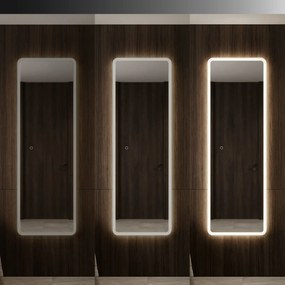 Огледало LED 150x50cm MOL-SQ