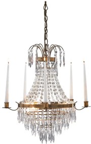 Висящо осветително тяло в златист цвят ø 50 cm Krageholm – Markslöjd