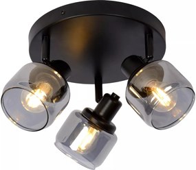 Lucide 77979/13/30 - Спот BJORN 3xE14/40W/230V черен