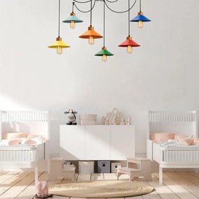 Висящо осветително тяло с метален абажур Manavgat – Opviq lights