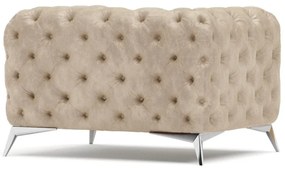 Бежово кадифено кресло Chelsea – Ropez