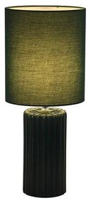 Searchlight EU22353GR - Настолна лампа GROOVE 1xE14/60W/230V зелена