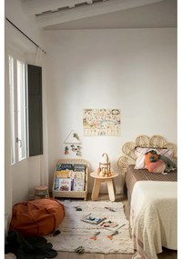 Кремаво памучно детско килимче за игра 120x160 cm Veggie Garden – Lorena Canals